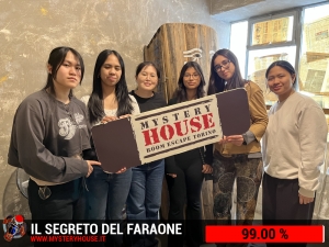 escape room mystery house torino Il segreto del faraone
