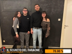 escape room mystery house torino Il segreto del faraone
