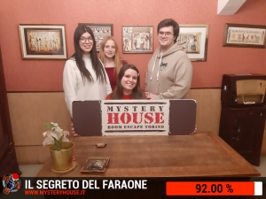 escape room mystery house torino Il segreto del faraone