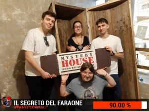 escape room mystery house torino Il segreto del faraone