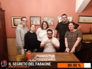 escape room mystery house torino Il segreto del faraone