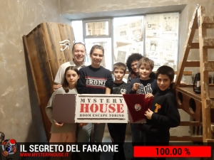 escape room mystery house torino Il segreto del faraone