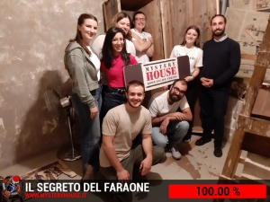 escape room mystery house torino Il segreto del faraone