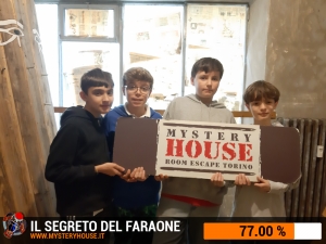 escape room mystery house torino Il segreto del faraone