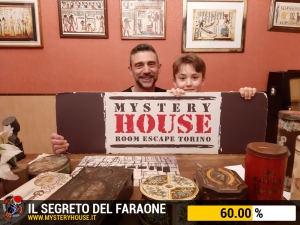 escape room mystery house torino Il segreto del faraone