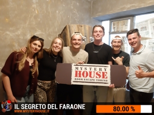 escape room mystery house torino Il segreto del faraone