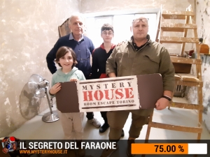 escape room mystery house torino Il segreto del faraone