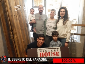 escape room mystery house torino Il segreto del faraone