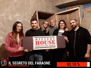 escape room mystery house torino Il segreto del faraone