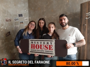 escape room mystery house torino Il segreto del faraone