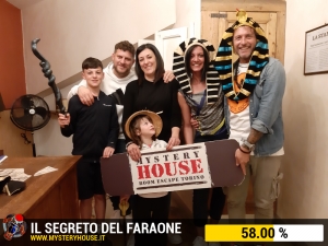 escape room mystery house torino Il segreto del faraone