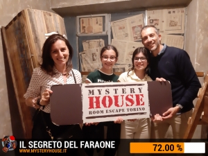 escape room mystery house torino Il segreto del faraone
