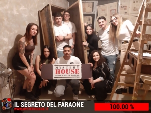escape room mystery house torino Il segreto del faraone