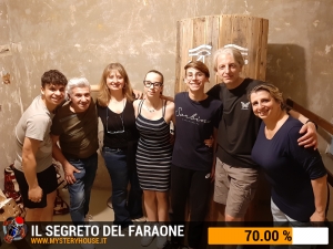 escape room mystery house torino Il segreto del faraone