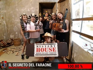 escape room mystery house torino Il segreto del faraone