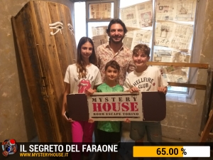 escape room mystery house torino Il segreto del faraone