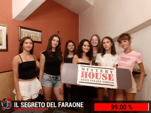 escape room mystery house torino Il segreto del faraone