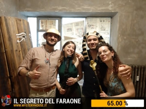 escape room mystery house torino Il segreto del faraone