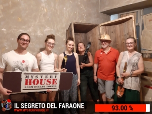 escape room mystery house torino Il segreto del faraone