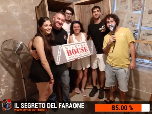 escape room mystery house torino Il segreto del faraone
