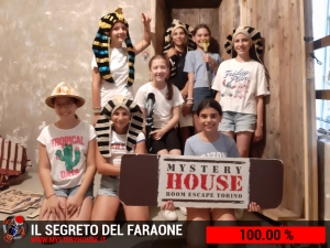 escape room mystery house torino Il segreto del faraone