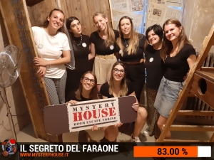 escape room mystery house torino Il segreto del faraone