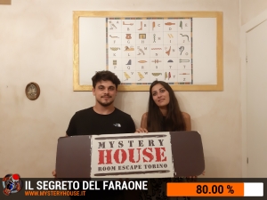 escape room mystery house torino Il segreto del faraone