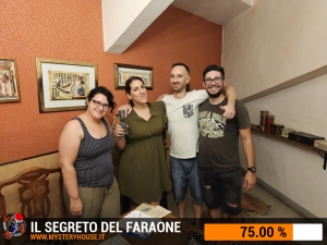 escape room mystery house torino Il segreto del faraone