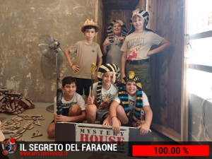 escape room mystery house torino Il segreto del faraone