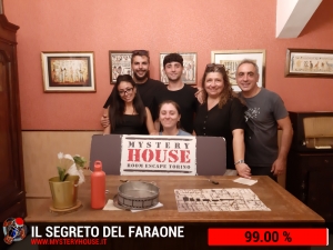 escape room mystery house torino Il segreto del faraone