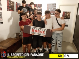 escape room mystery house torino Il segreto del faraone