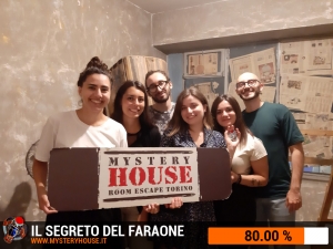 escape room mystery house torino Il segreto del faraone