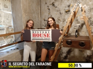 escape room mystery house torino Il segreto del faraone