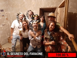 escape room mystery house torino Il segreto del faraone