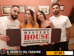escape room mystery house torino Il segreto del faraone
