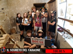 escape room mystery house torino Il segreto del faraone