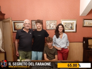 escape room mystery house torino Il segreto del faraone
