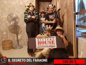escape room mystery house torino Il segreto del faraone