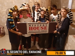 escape room mystery house torino Il segreto del faraone