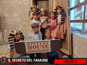 escape room mystery house torino Il segreto del faraone