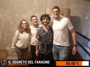 escape room mystery house torino Il segreto del faraone
