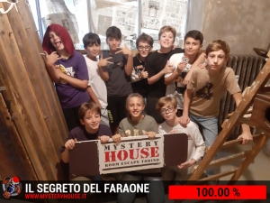 escape room mystery house torino Il segreto del faraone