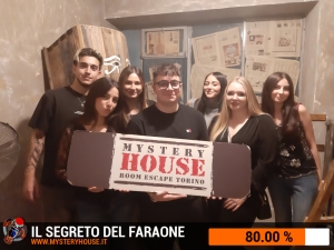 escape room mystery house torino Il segreto del faraone