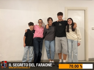 escape room mystery house torino Il segreto del faraone