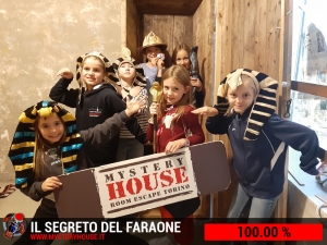 escape room mystery house torino Il segreto del faraone