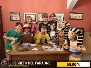 escape room mystery house torino Il segreto del faraone