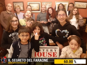 escape room mystery house torino Il segreto del faraone