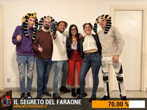 escape room mystery house torino Il segreto del faraone