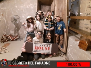 escape room mystery house torino Il segreto del faraone