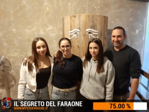 escape room mystery house torino Il segreto del faraone